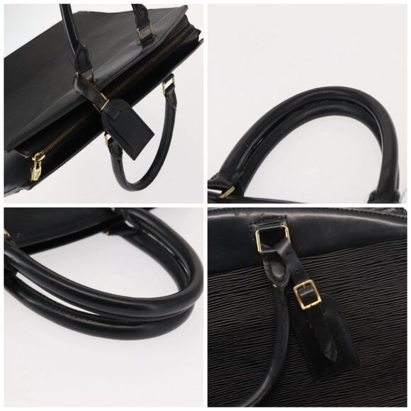 LOUIS VUITTON Epi Riviera Hand Bag Noir Black M48182 LV Auth BA7001 - Picture 16 of 16